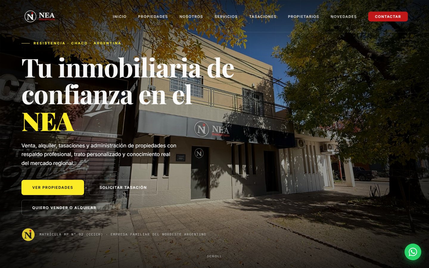 NEA Inmobiliario — home